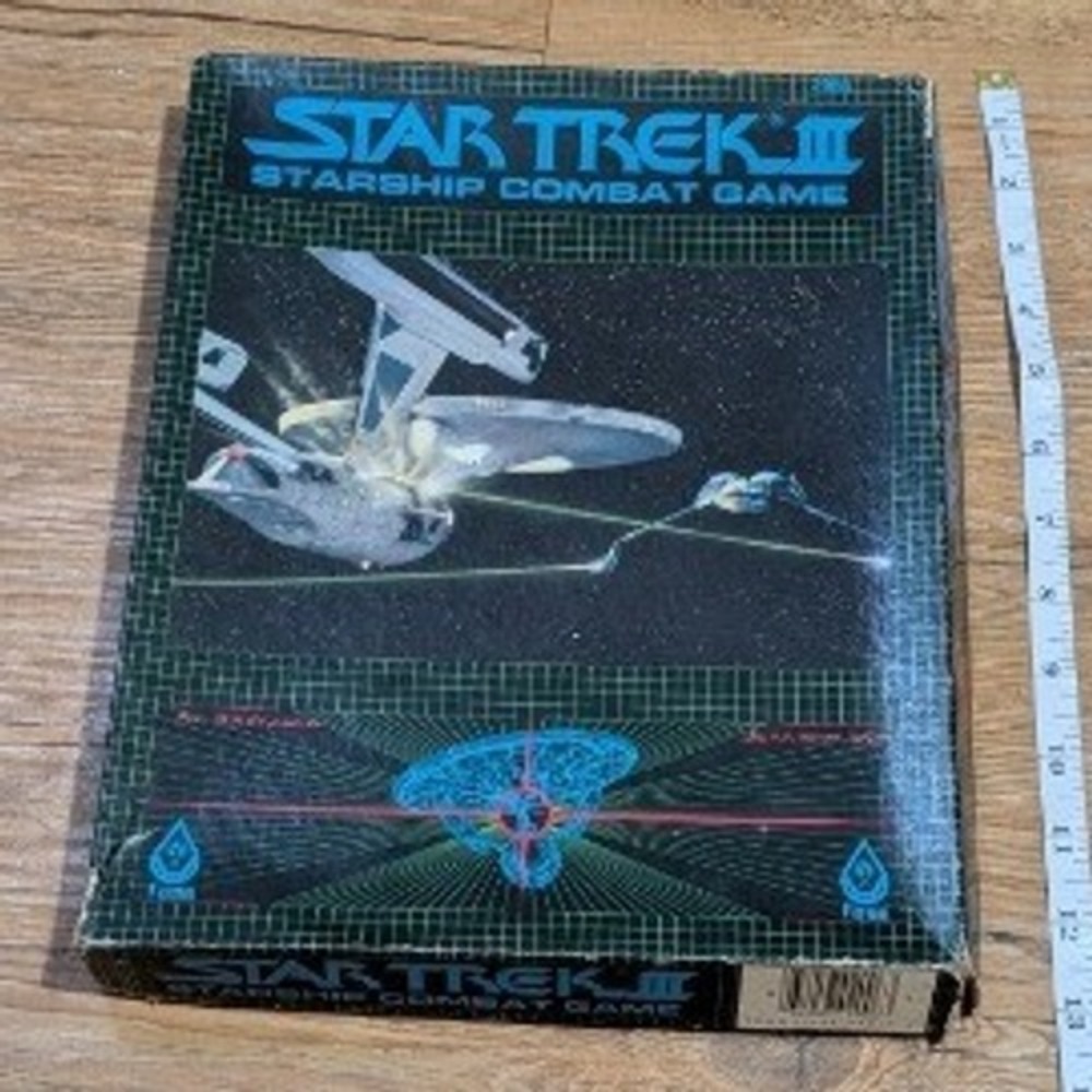 Vintage FASA Star Trek III Starship Combat Game 2501 Sourcebook GM Screen Set
